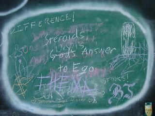 chalkboard liberation (detail)