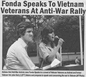 Kerry and Fonda fake